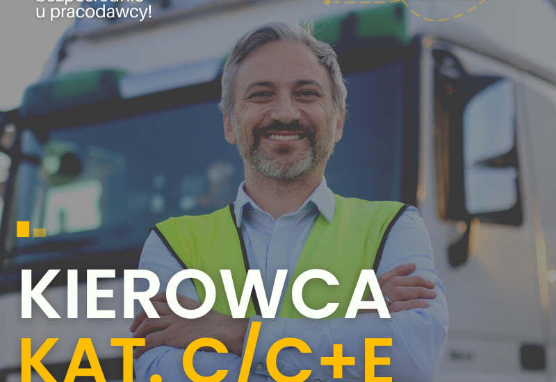 Kierowca C/C+E. Gdańsk, Żukowo