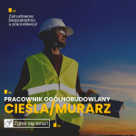 Cieśla – Murarz – praca w delegacji Polska/zagranica