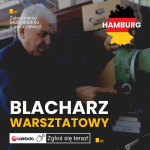 Blacharz warsztatowy – obróbka blachy – zatrudnienie od zaraz – Hamburg