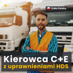 Kierowca C+E z uprawnieniami HDS – cała Polska
