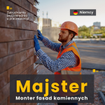 Monter fasad kamiennych/Majster z niemieckim – praca z oddelegowaniem do Niemiec