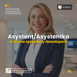 Asystent / Asystentka w biurze sprzedaży dewelopera, KRAKÓW