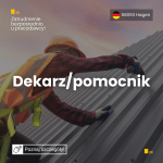 Dekarz / pomocnik – NIEMCY