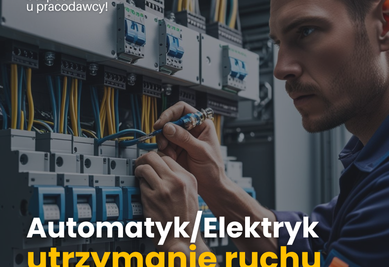 Automatyk / Elektryk – Utrzymanie Ruchu (Przemysł/Produkcja), Lublin