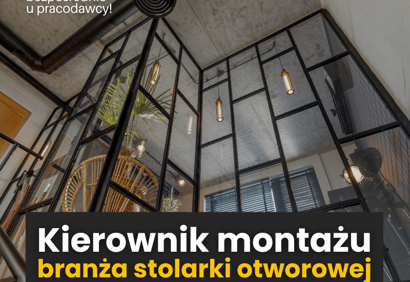 Kierownik montażu