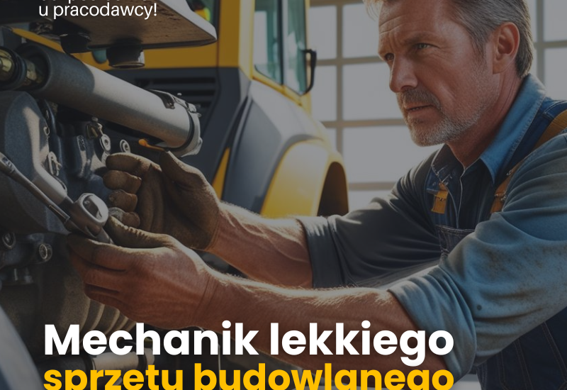 Mechanik lekkiego sprzętu budowlanego – Irlandia