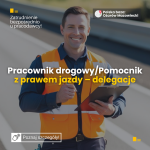 Pracownik drogowy z prawem jazdy kat.B/ Pomocnik